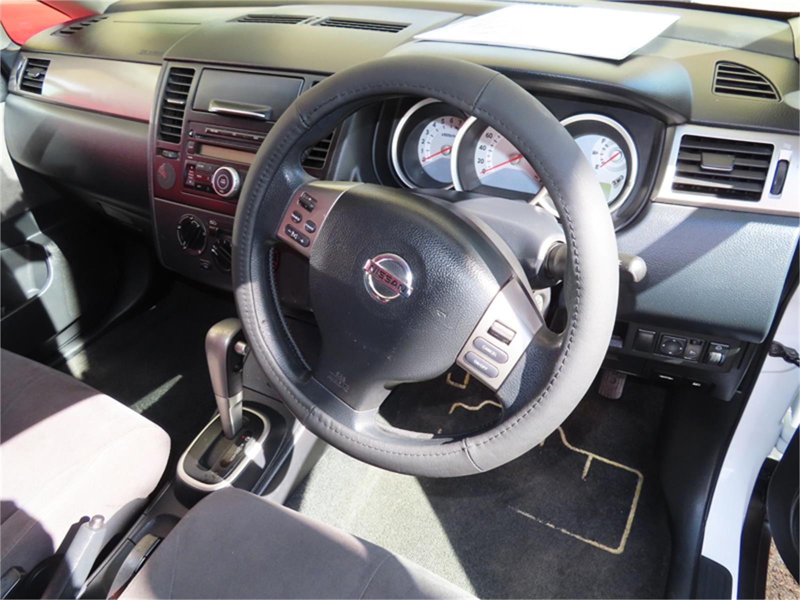 2012 NISSAN TIIDA C11 SERIES 4 ST 4 SP AUTOMATIC 5D HATCHBACK