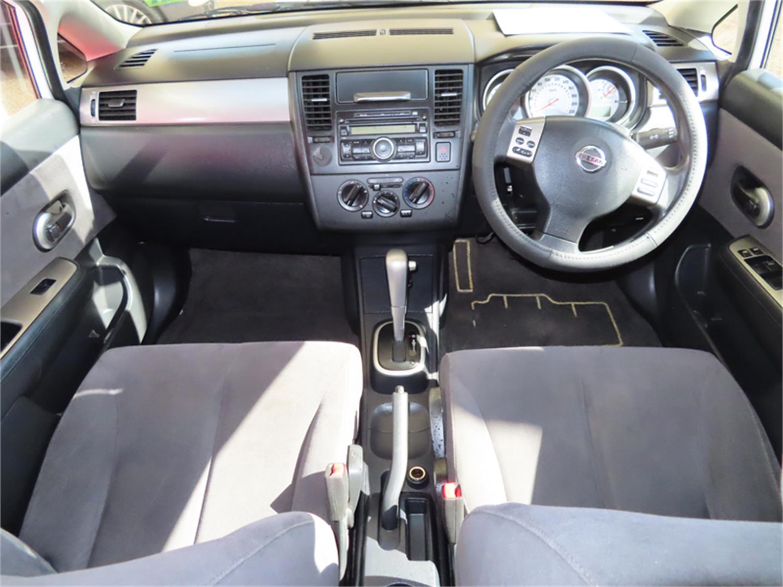 2012 NISSAN TIIDA C11 SERIES 4 ST 4 SP AUTOMATIC 5D HATCHBACK
