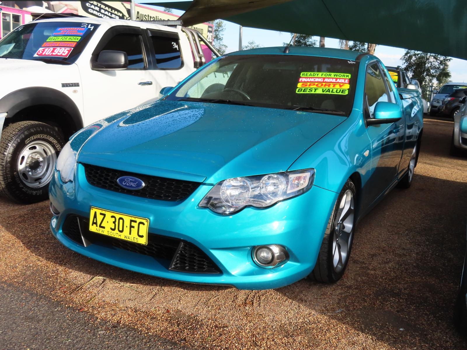 2008 FORD FALCON FG XR6 5 SP AUTO SEQ SPORT SHIFT C/CHAS