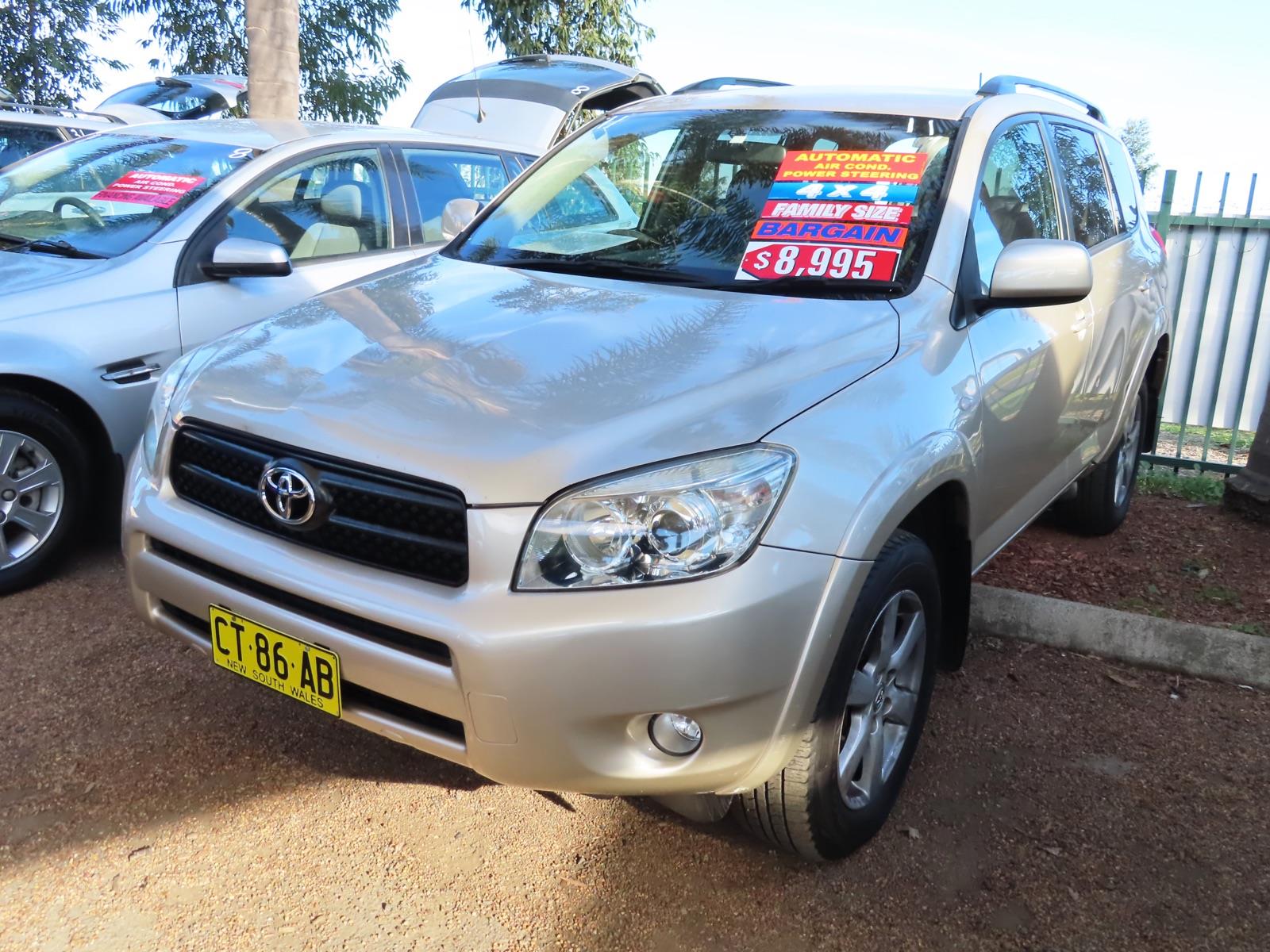 2006 TOYOTA RAV4 ACA33R CRUISER L (4x4) 4 SP AUTOMATIC 4D WAGON