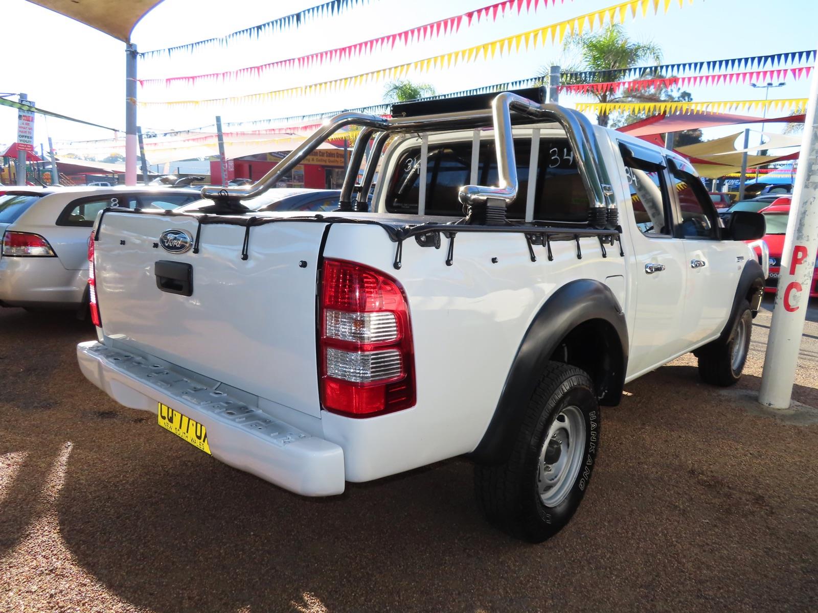 2008 FORD RANGER PJ 07 UPGRADE XL (4x2) 5 SP AUTOMATIC DUAL CAB P/UP