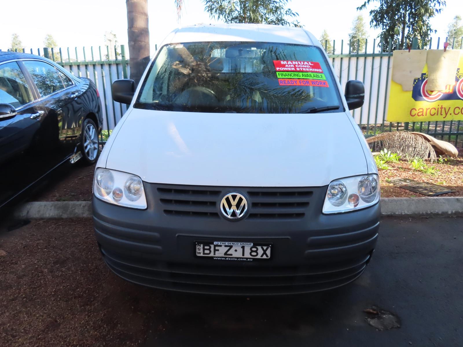 2008 VOLKSWAGEN CADDY 2K MY08 1.6 5 SP MANUAL VAN