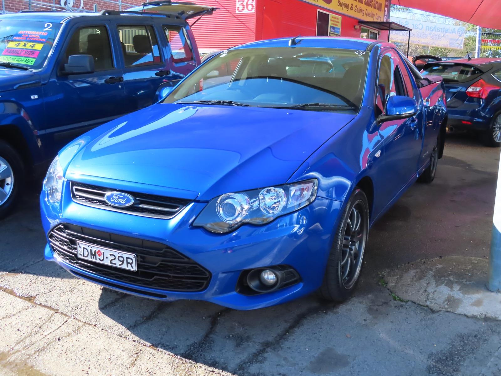 2011 FORD FALCON FG MK2 6 SP AUTO SEQ SPORTSHIFT UTILITY