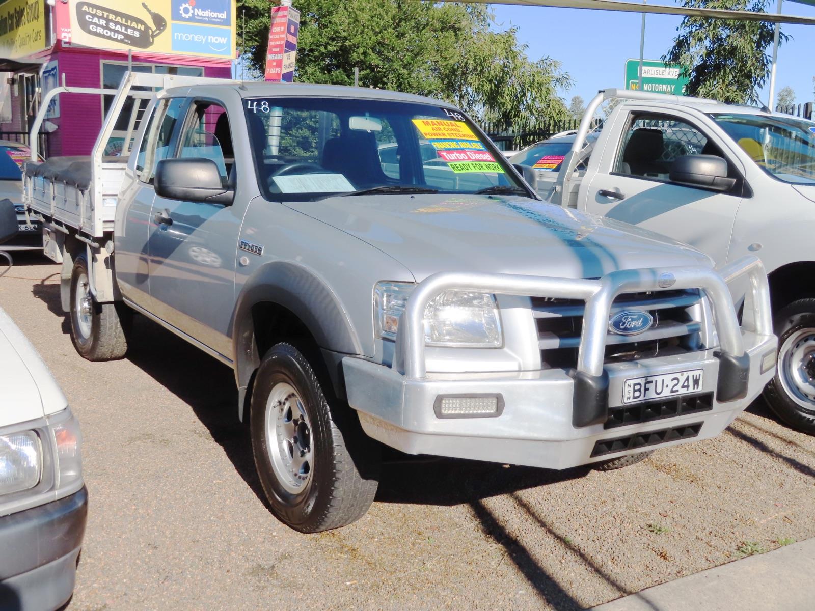 2008 FORD RANGER PJ 07 UPGRADE XL (4x2) 5 SP MANUAL C/CHAS