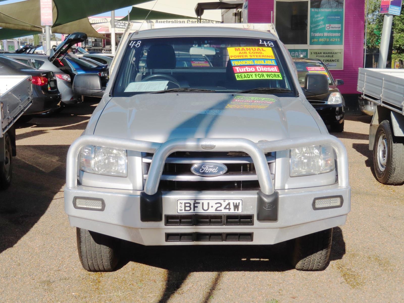 2008 FORD RANGER PJ 07 UPGRADE XL (4x2) 5 SP MANUAL C/CHAS