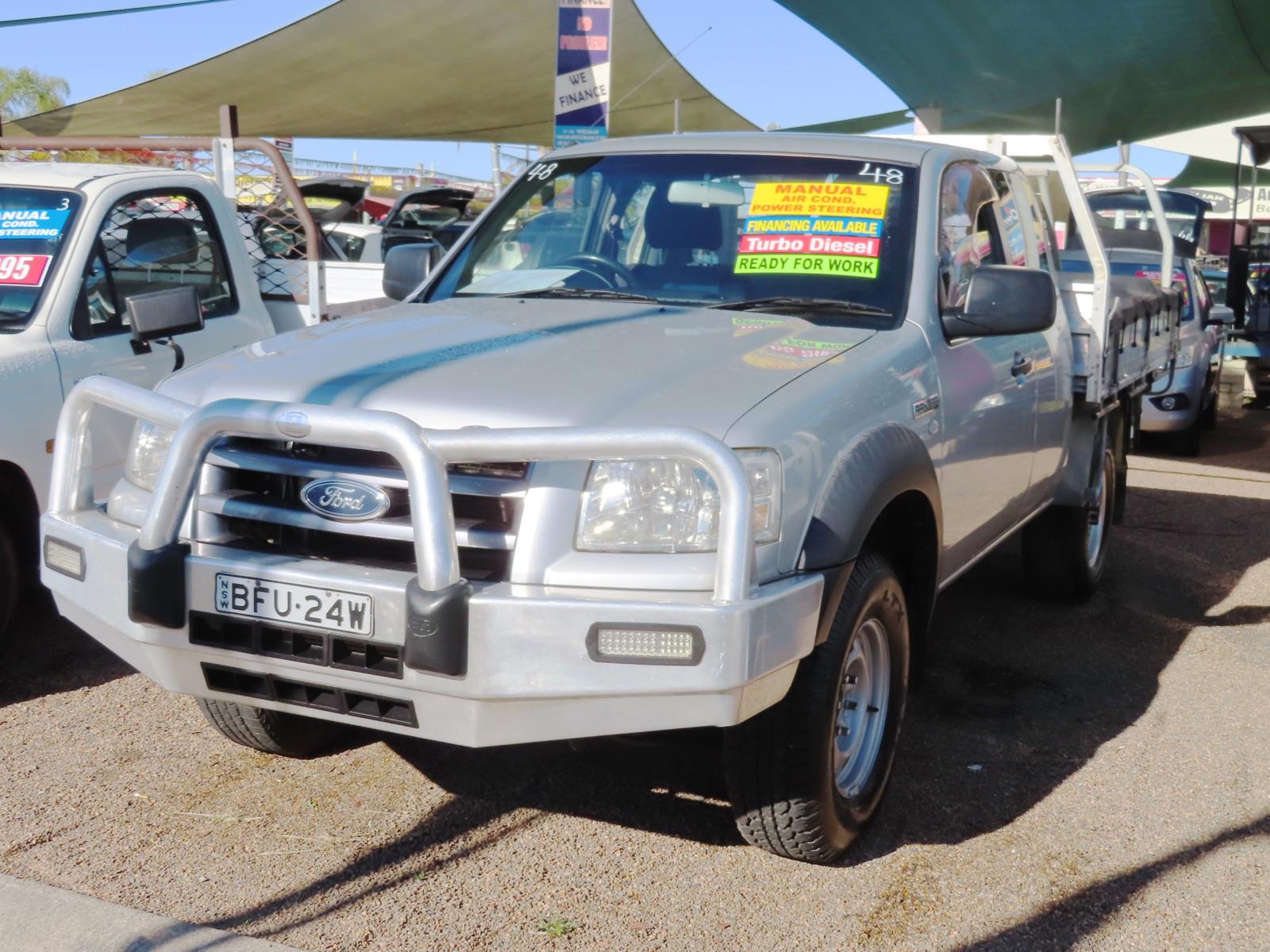 2008 FORD RANGER PJ 07 UPGRADE XL (4x2) 5 SP MANUAL C/CHAS