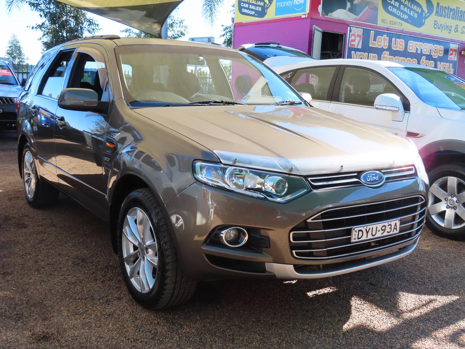 2011 FORD TERRITORY SZ TX (4x4) 6 SP AUTOMATIC 4D WAGON