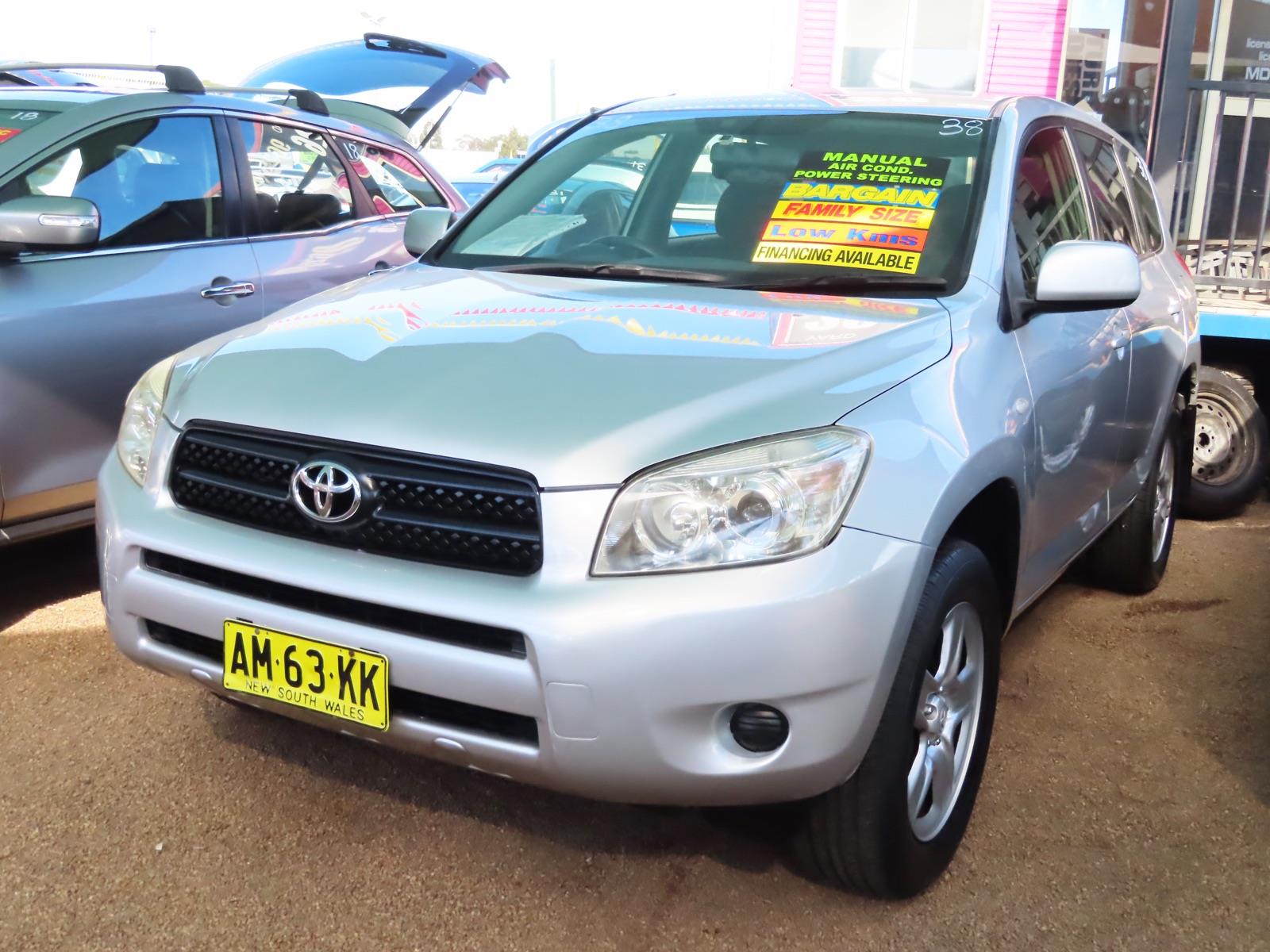 2006 TOYOTA RAV4 ACA33R CV (4x4) 5 SP MANUAL 4D WAGON