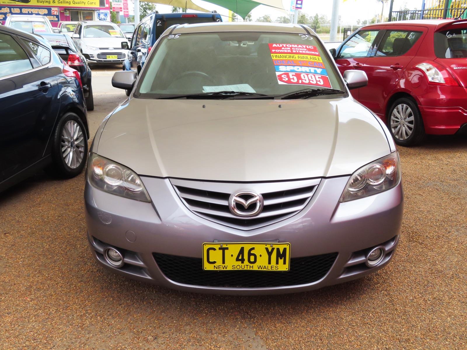 2005 MAZDA MAZDA3 BK SP23 4 SP AUTO ACTIVEMATIC 4D SEDAN
