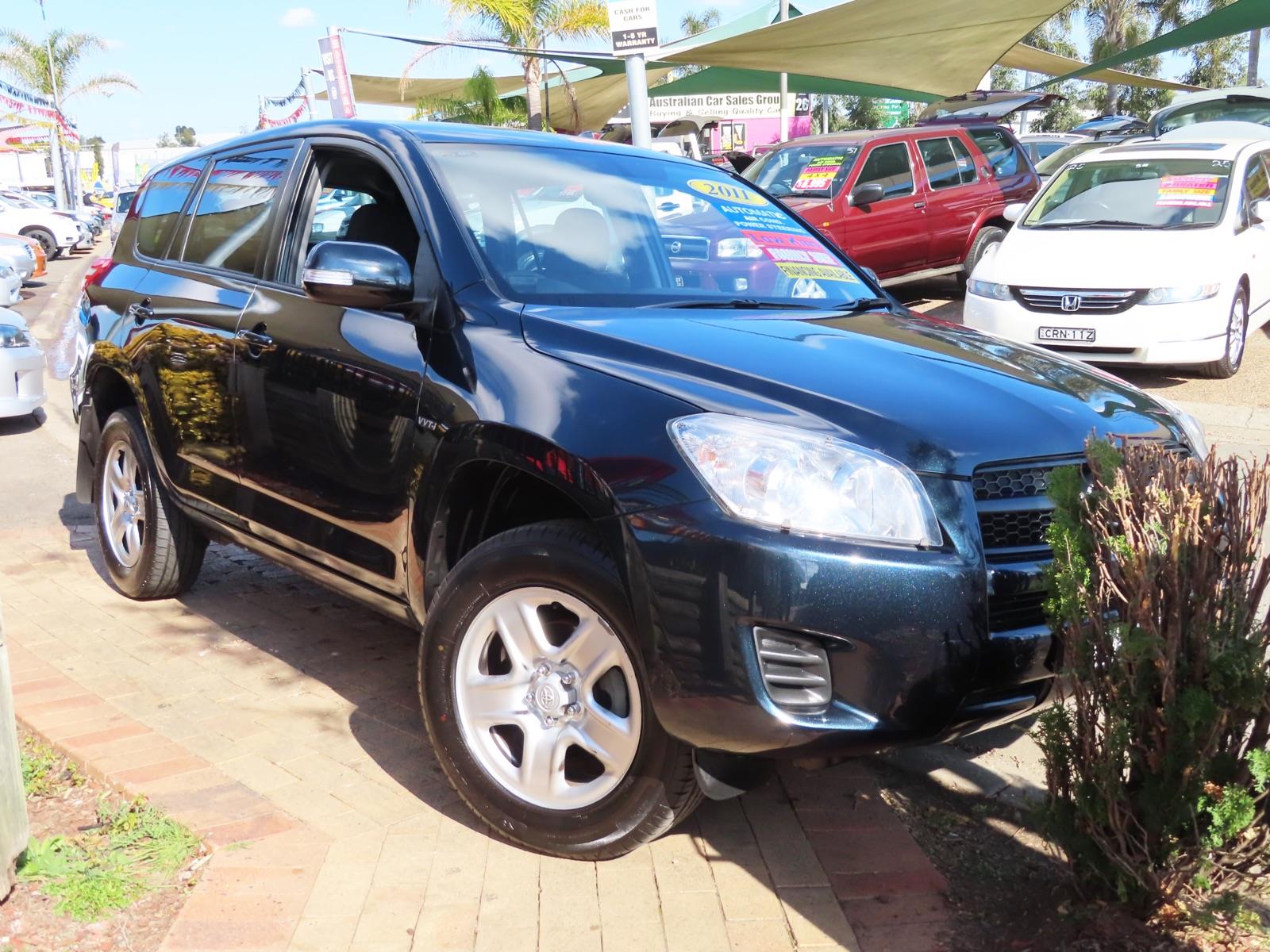 2011 TOYOTA RAV4 ACA33R 08 UPGRADE CV (4x4) 4 SP AUTOMATIC 4D WAGON