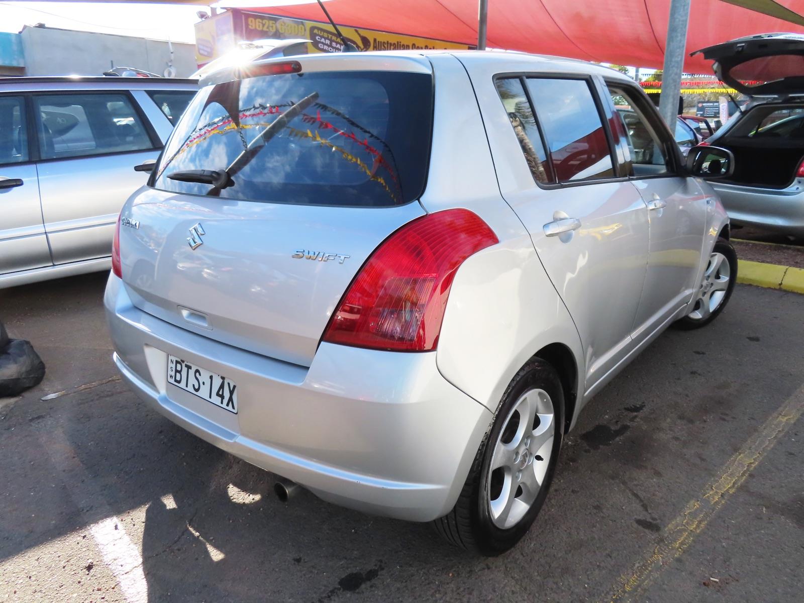 2005 SUZUKI SWIFT EZ 5 SP MANUAL 5D HATCHBACK