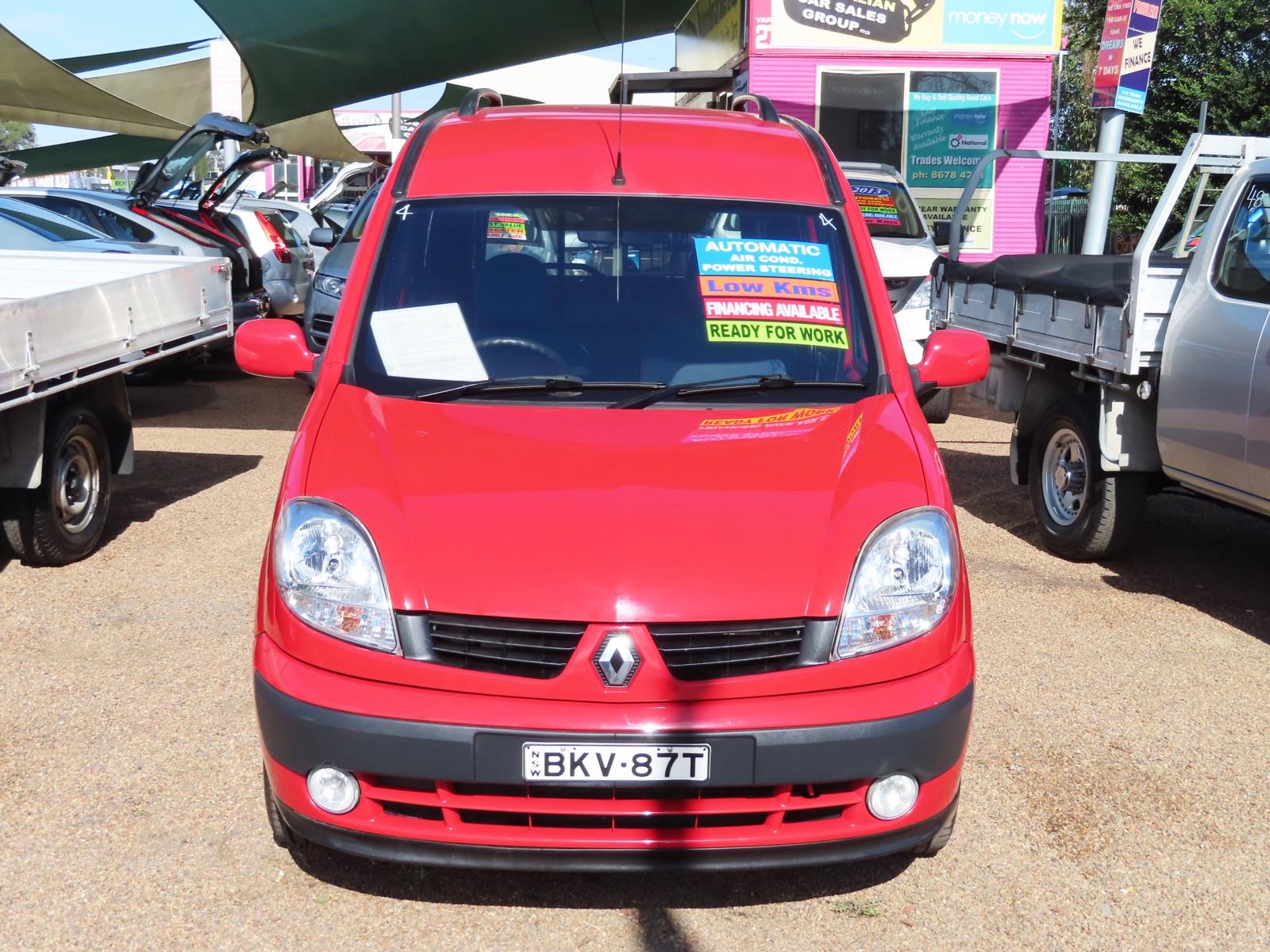 2008 RENAULT KANGOO X76 INTEGRAL 4 SP AUTOMATIC 2D VAN