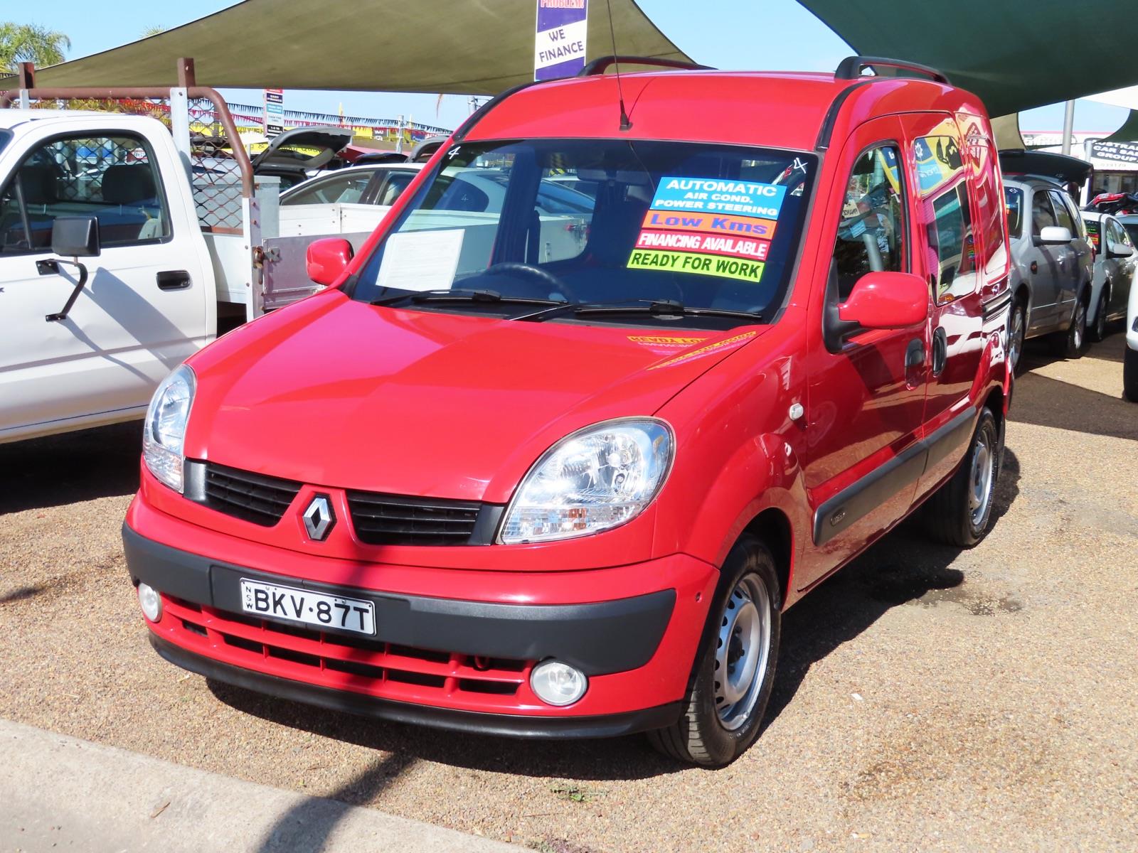 2008 RENAULT KANGOO X76 INTEGRAL 4 SP AUTOMATIC 2D VAN