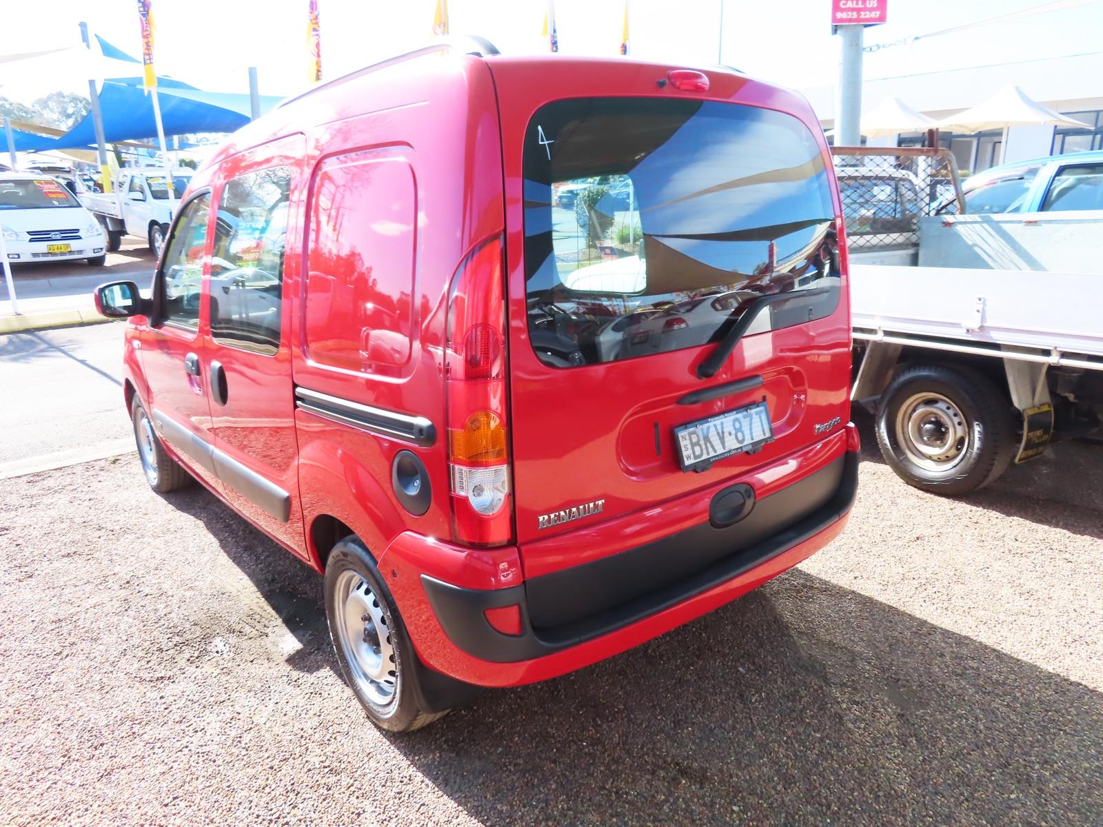 2008 RENAULT KANGOO X76 INTEGRAL 4 SP AUTOMATIC 2D VAN