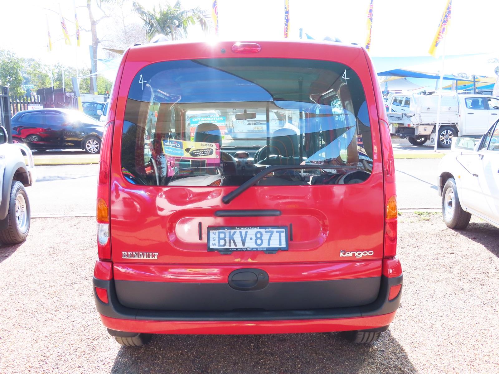 2008 RENAULT KANGOO X76 INTEGRAL 4 SP AUTOMATIC 2D VAN