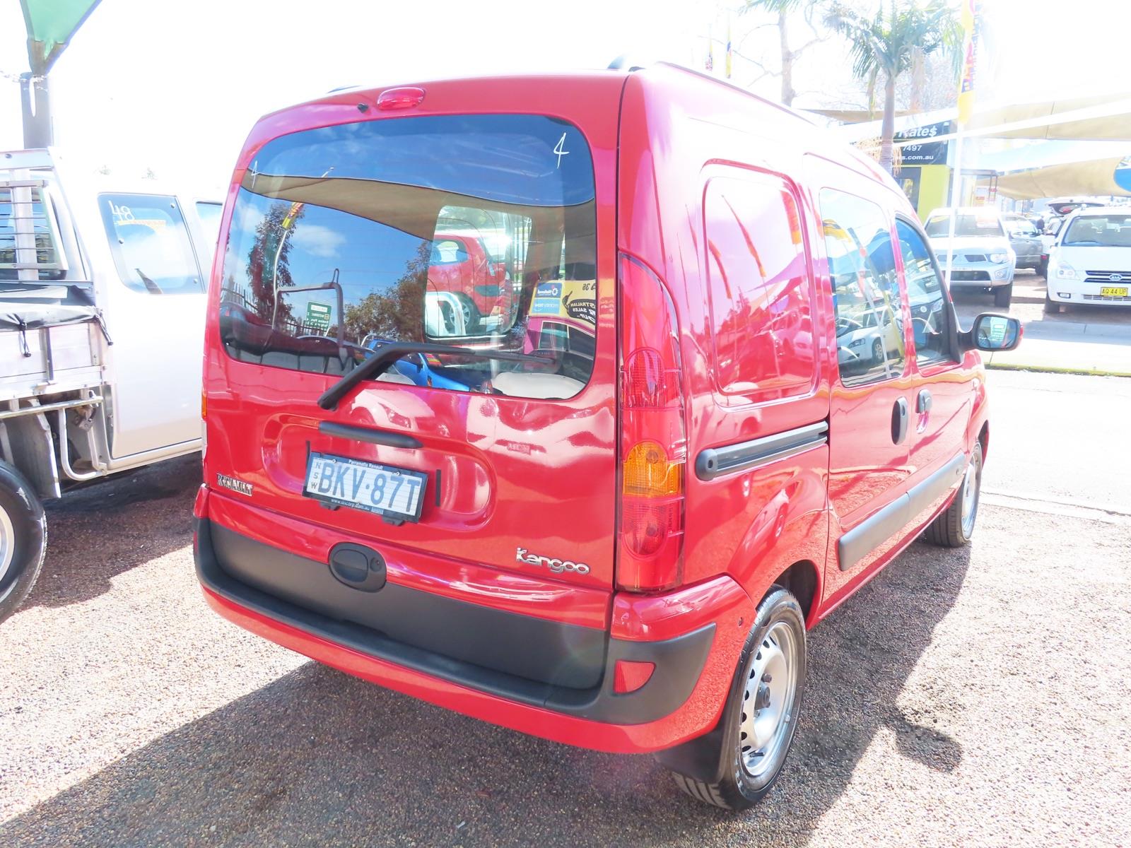 2008 RENAULT KANGOO X76 INTEGRAL 4 SP AUTOMATIC 2D VAN