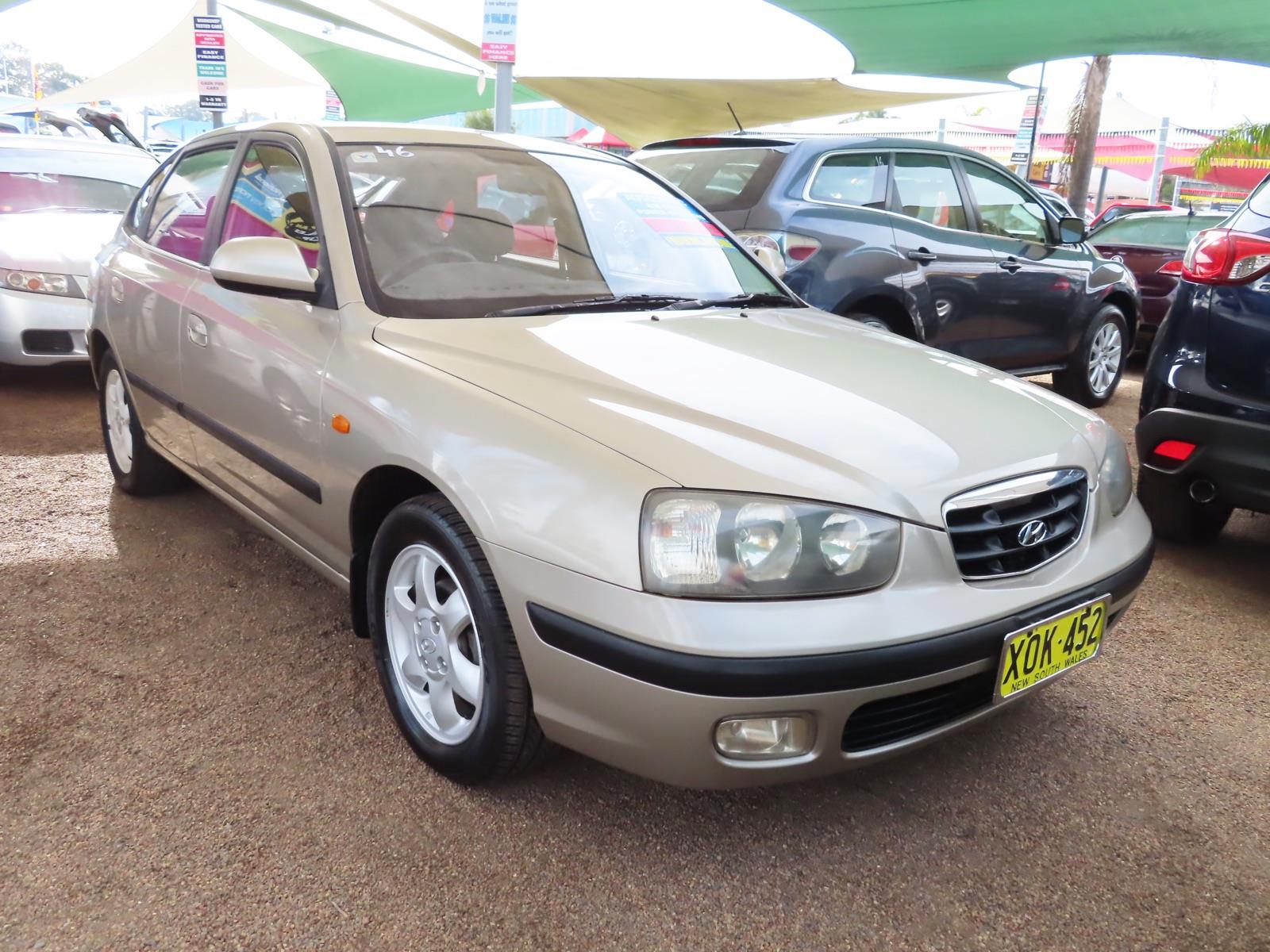 2001 HYUNDAI ELANTRA XD GLS 4 SP AUTOMATIC 5D HATCHBACK