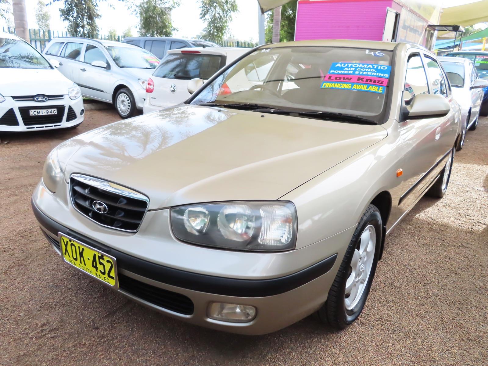 2001 HYUNDAI ELANTRA XD GLS 4 SP AUTOMATIC 5D HATCHBACK