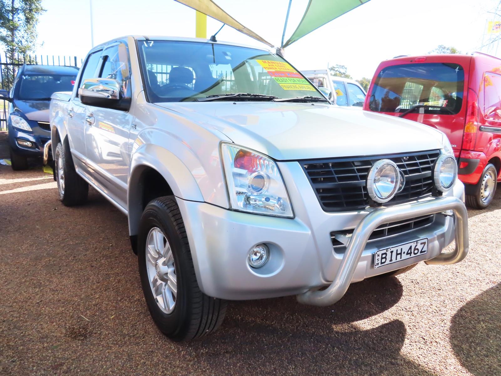2008 HOLDEN RODEO RA MY08 LX 5 SP MANUAL C/CHAS