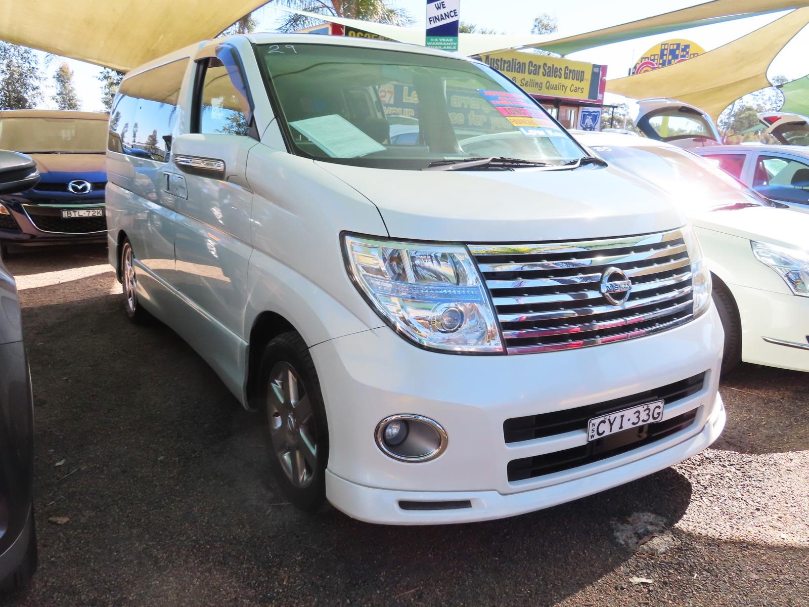 2005 NISSAN ELGRAND E51 5 SP AUTOMATIC