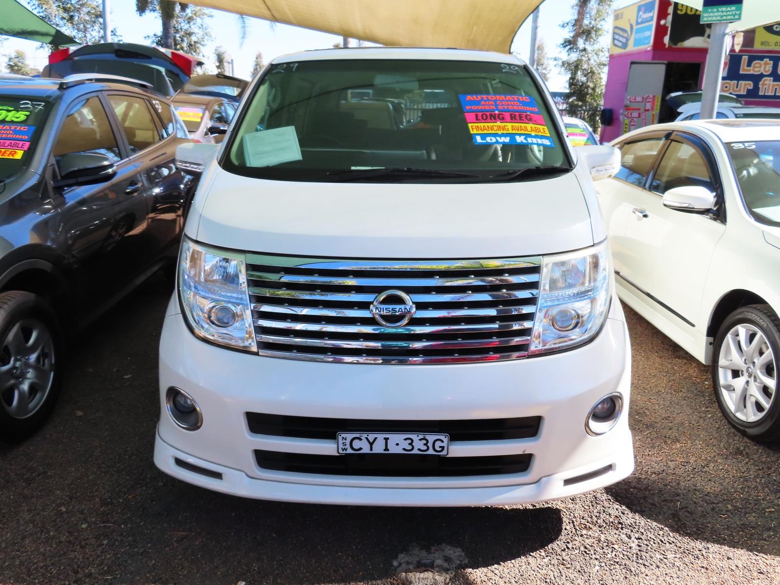 2005 NISSAN ELGRAND E51 5 SP AUTOMATIC