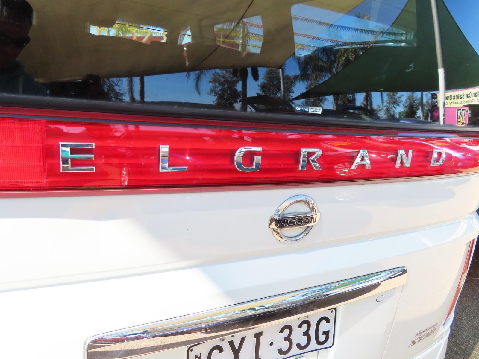 2005 NISSAN ELGRAND E51 5 SP AUTOMATIC