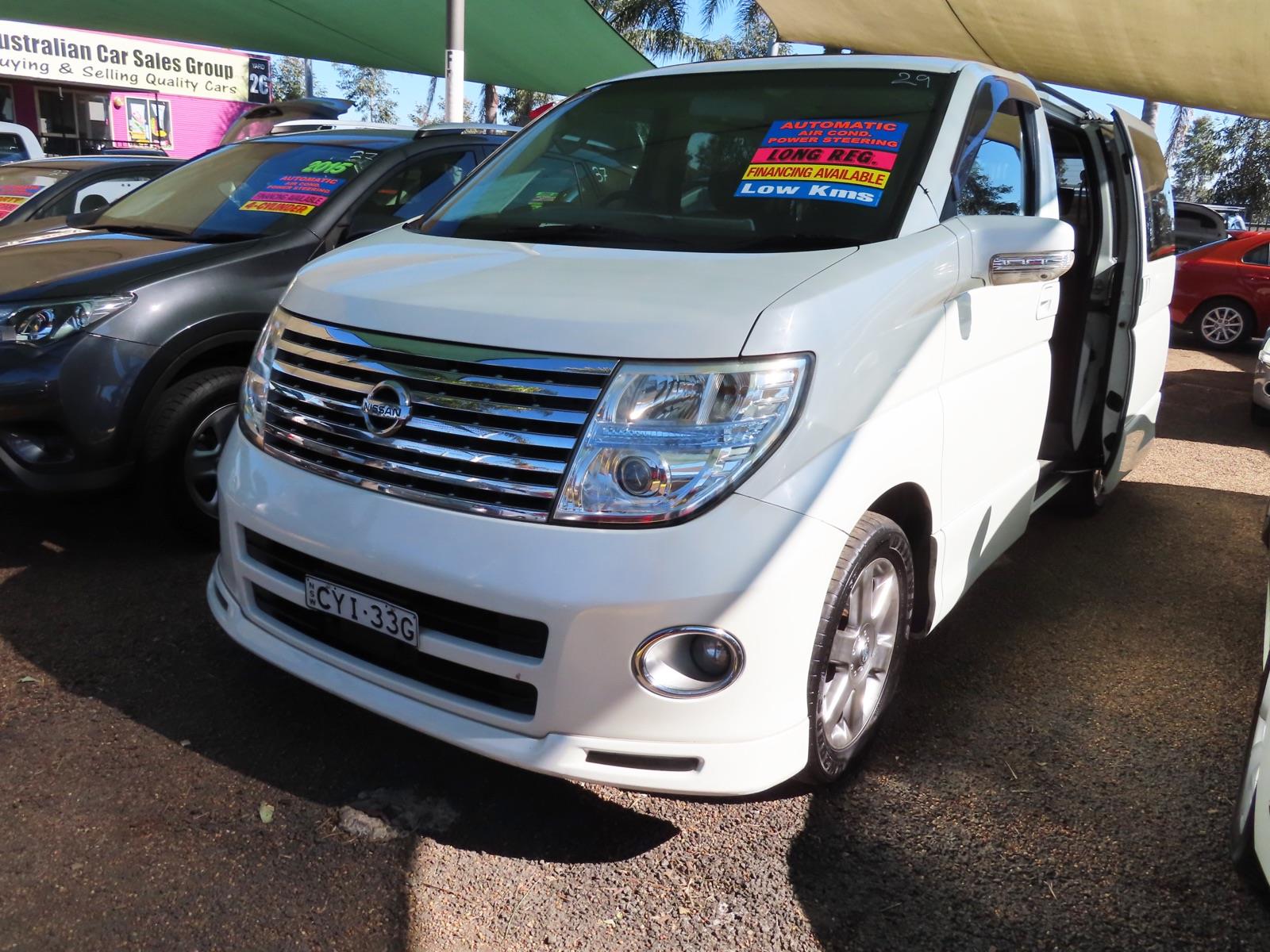 2005 NISSAN ELGRAND E51 5 SP AUTOMATIC