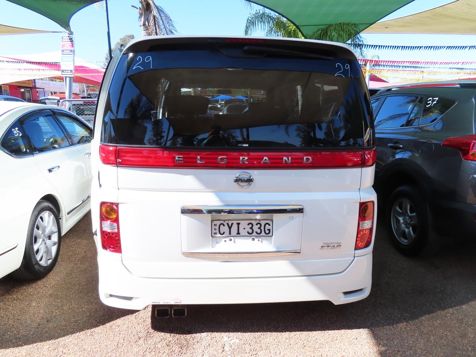 2005 NISSAN ELGRAND E51 5 SP AUTOMATIC