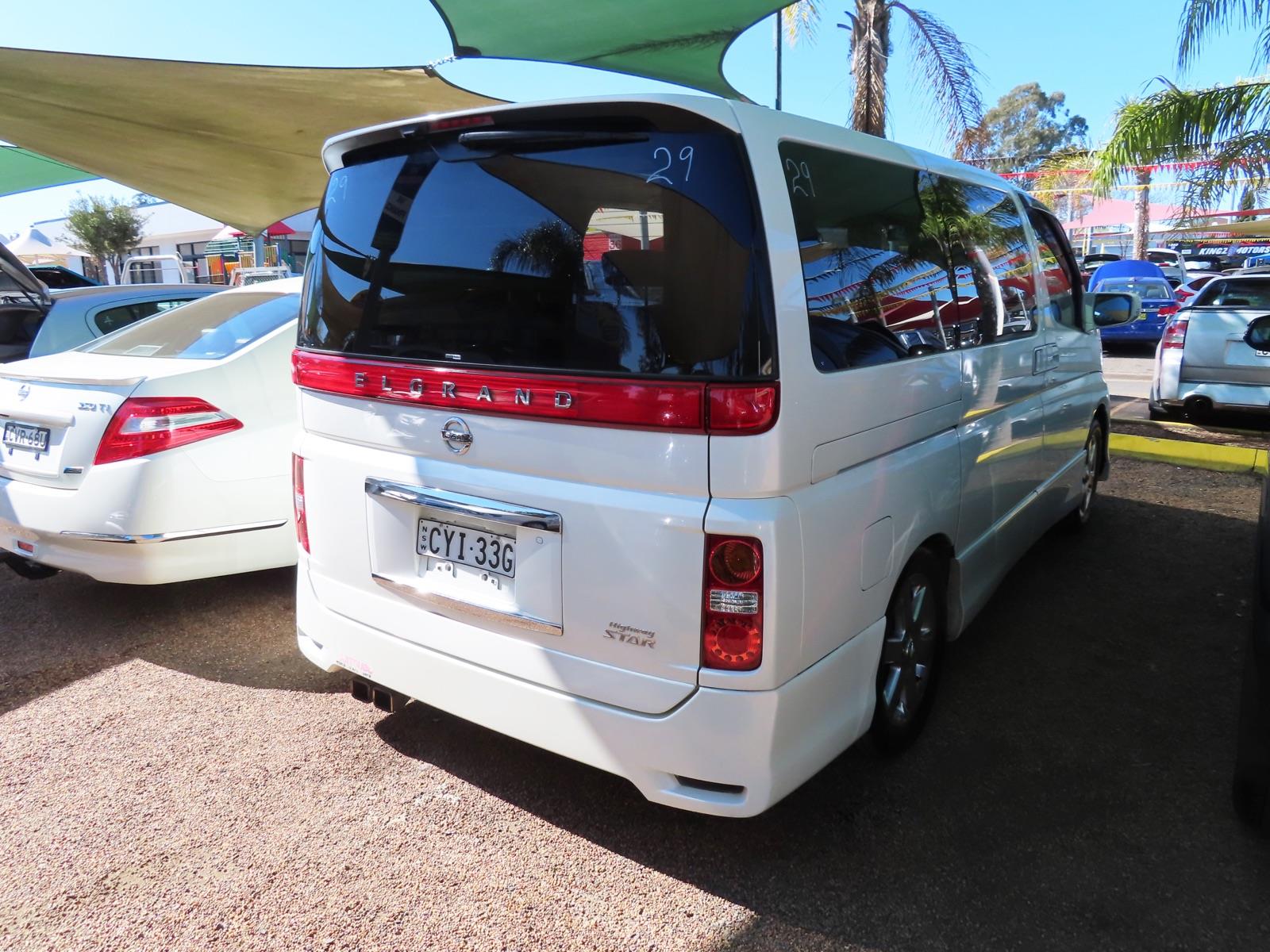 2005 NISSAN ELGRAND E51 5 SP AUTOMATIC