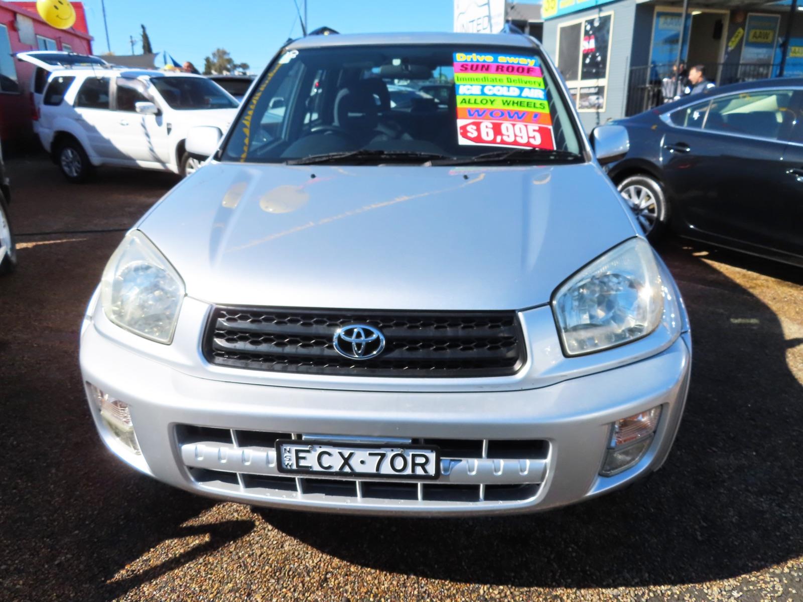 2002 TOYOTA RAV4 ACA21R CRUISER (4x4) 4 SP AUTOMATIC 4x4 4D WAGON