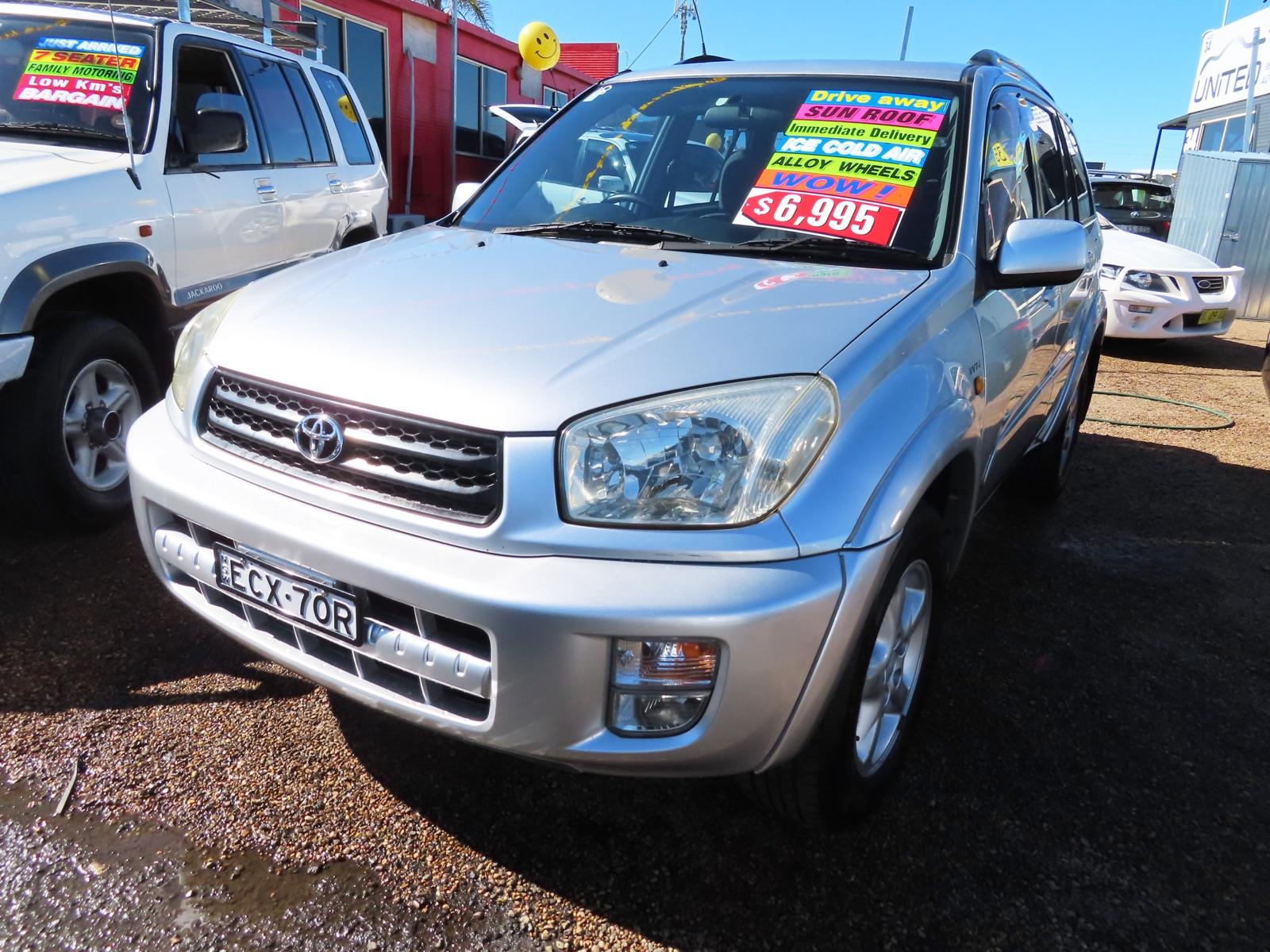 2002 TOYOTA RAV4 ACA21R CRUISER (4x4) 4 SP AUTOMATIC 4x4 4D WAGON