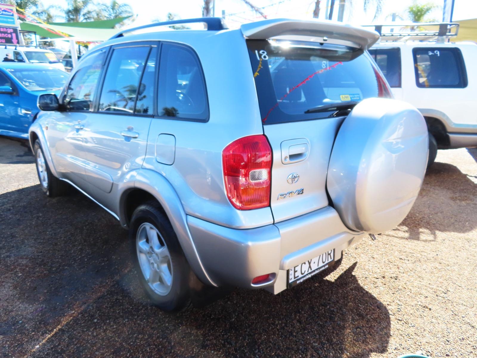 2002 TOYOTA RAV4 ACA21R CRUISER (4x4) 4 SP AUTOMATIC 4x4 4D WAGON