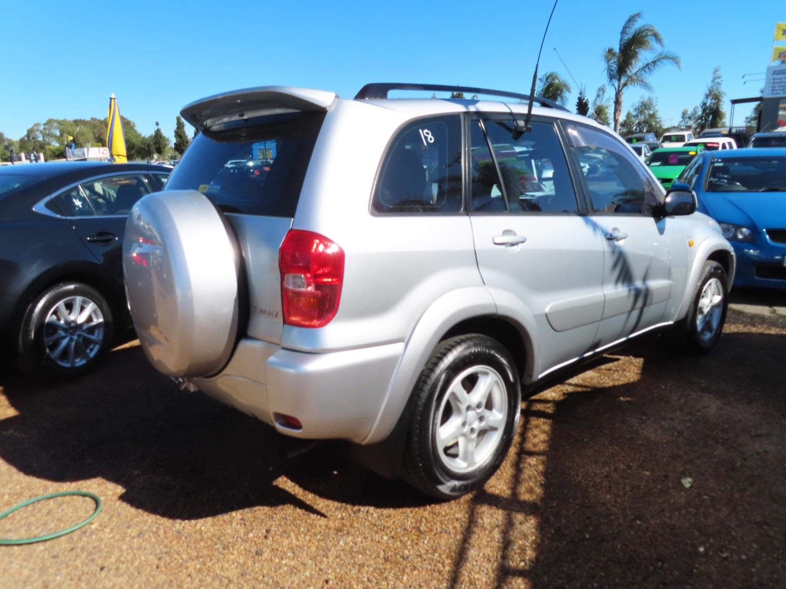 2002 TOYOTA RAV4 ACA21R CRUISER (4x4) 4 SP AUTOMATIC 4x4 4D WAGON