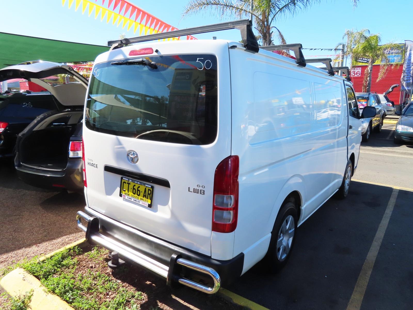 2006 TOYOTA HIACE TRH201R LWB 5 SP MANUAL 4D VAN