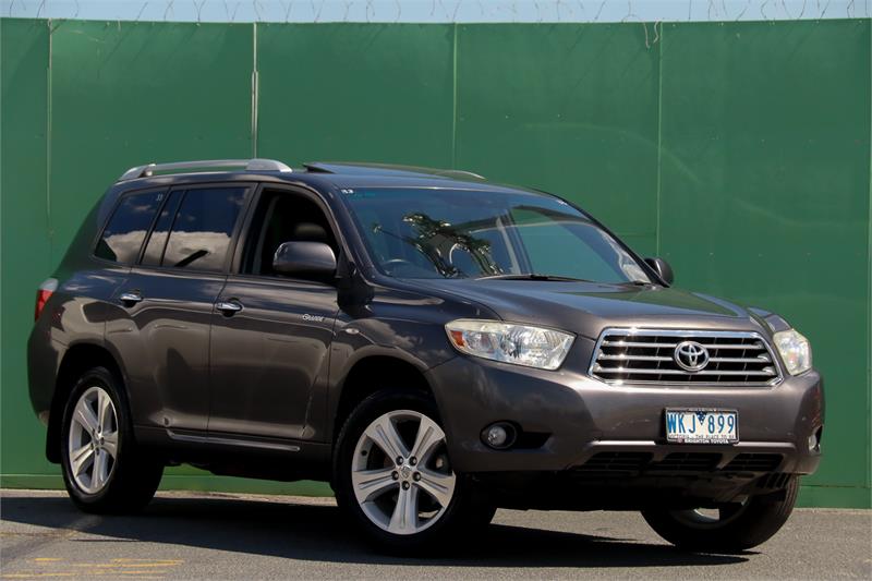 2008 TOYOTA KLUGER GSU45R GRANDE (4x4) 5 SP AUTOMATIC 4D WAGON
