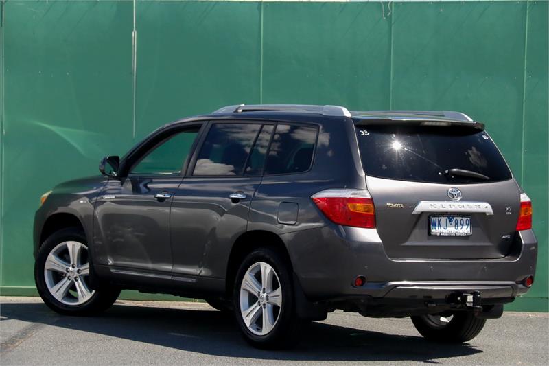 2008 TOYOTA KLUGER GSU45R GRANDE (4x4) 5 SP AUTOMATIC 4D WAGON