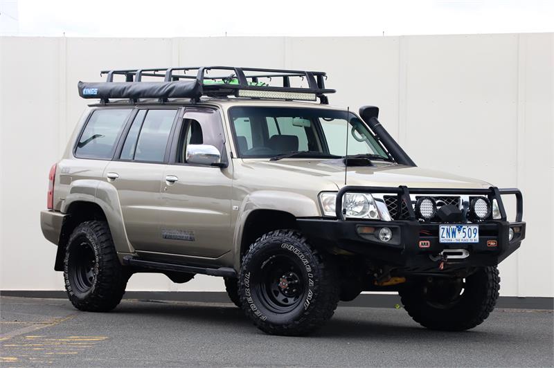 2007 NISSAN PATROL GU 6 ST MANUAL WAGON