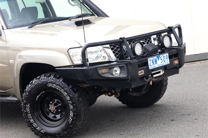 2007 NISSAN PATROL GU 6 ST MANUAL WAGON