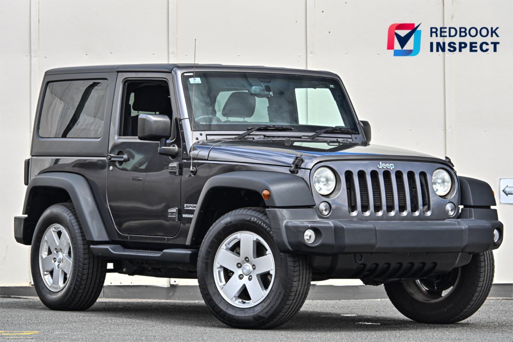 2017 JEEP WRANGLER JK MY17 SPORT (4x4) 5 SP AUTOMATIC 2D SOFTTOP