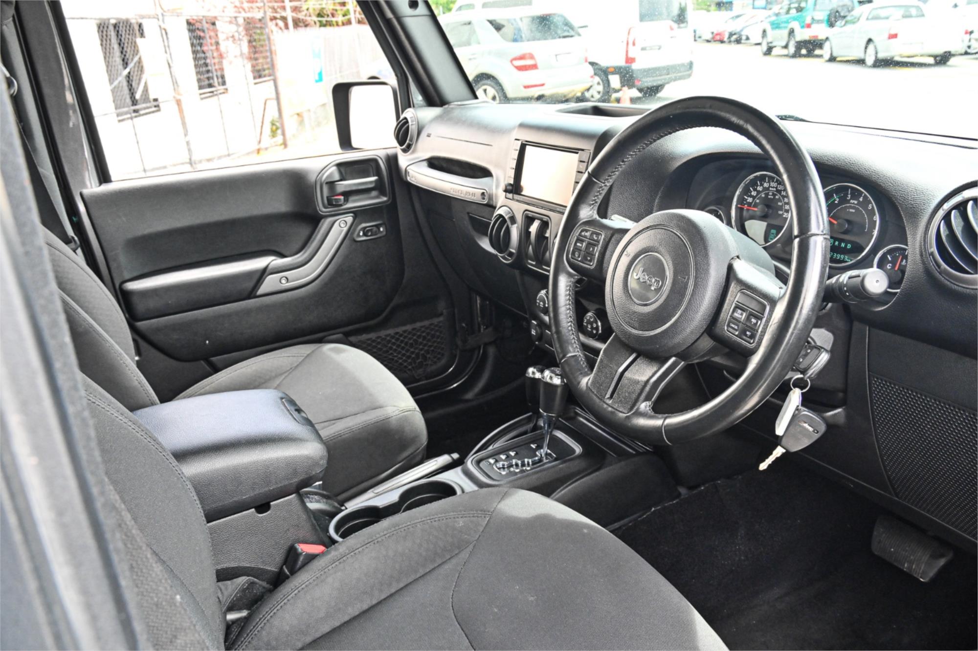 2017 JEEP WRANGLER JK MY17 SPORT (4x4) 5 SP AUTOMATIC 2D SOFTTOP