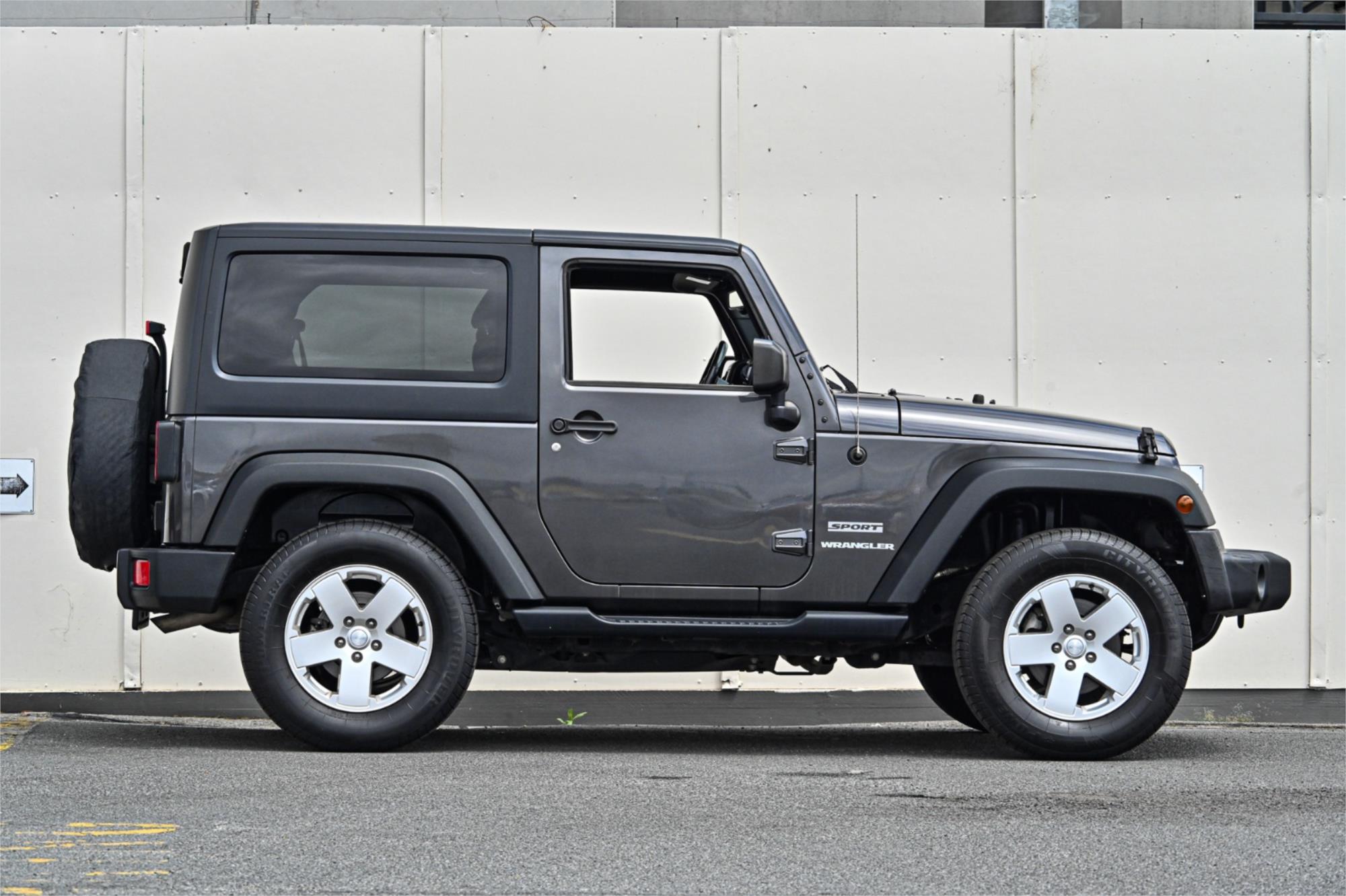 2017 JEEP WRANGLER JK MY17 SPORT (4x4) 5 SP AUTOMATIC 2D SOFTTOP