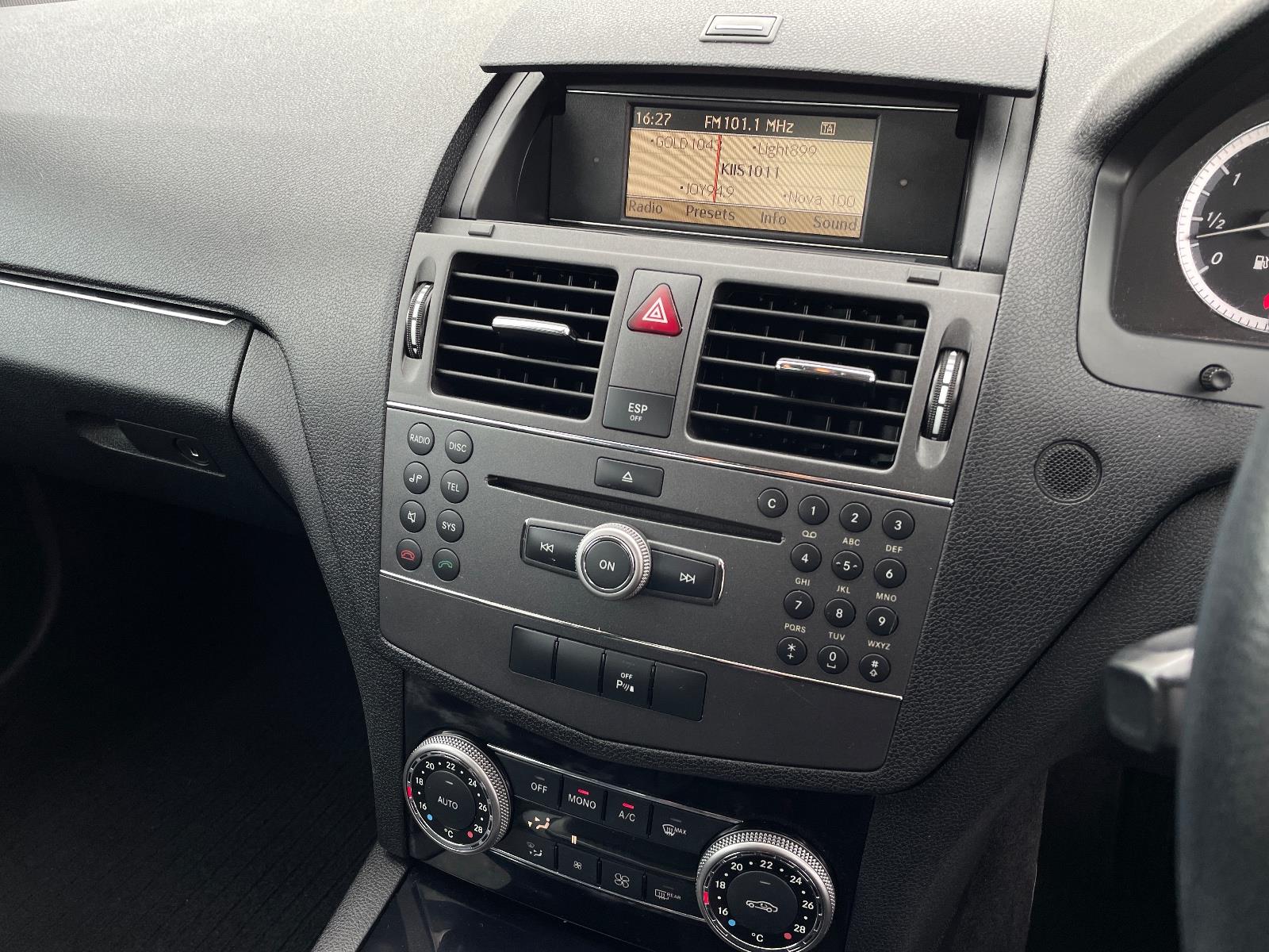 2010 MERCEDES-BENZ C-CLASS W204 C200 CGI SPORTS AUTOMATIC SEDAN