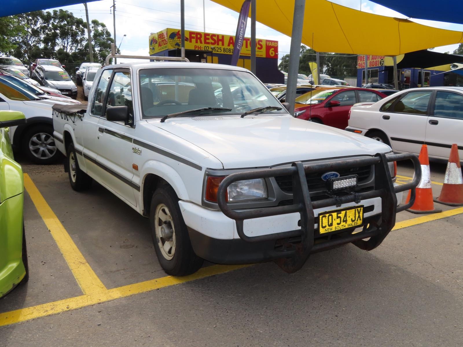 1998 FORD COURIER PD MANUAL CAB CHASSIS