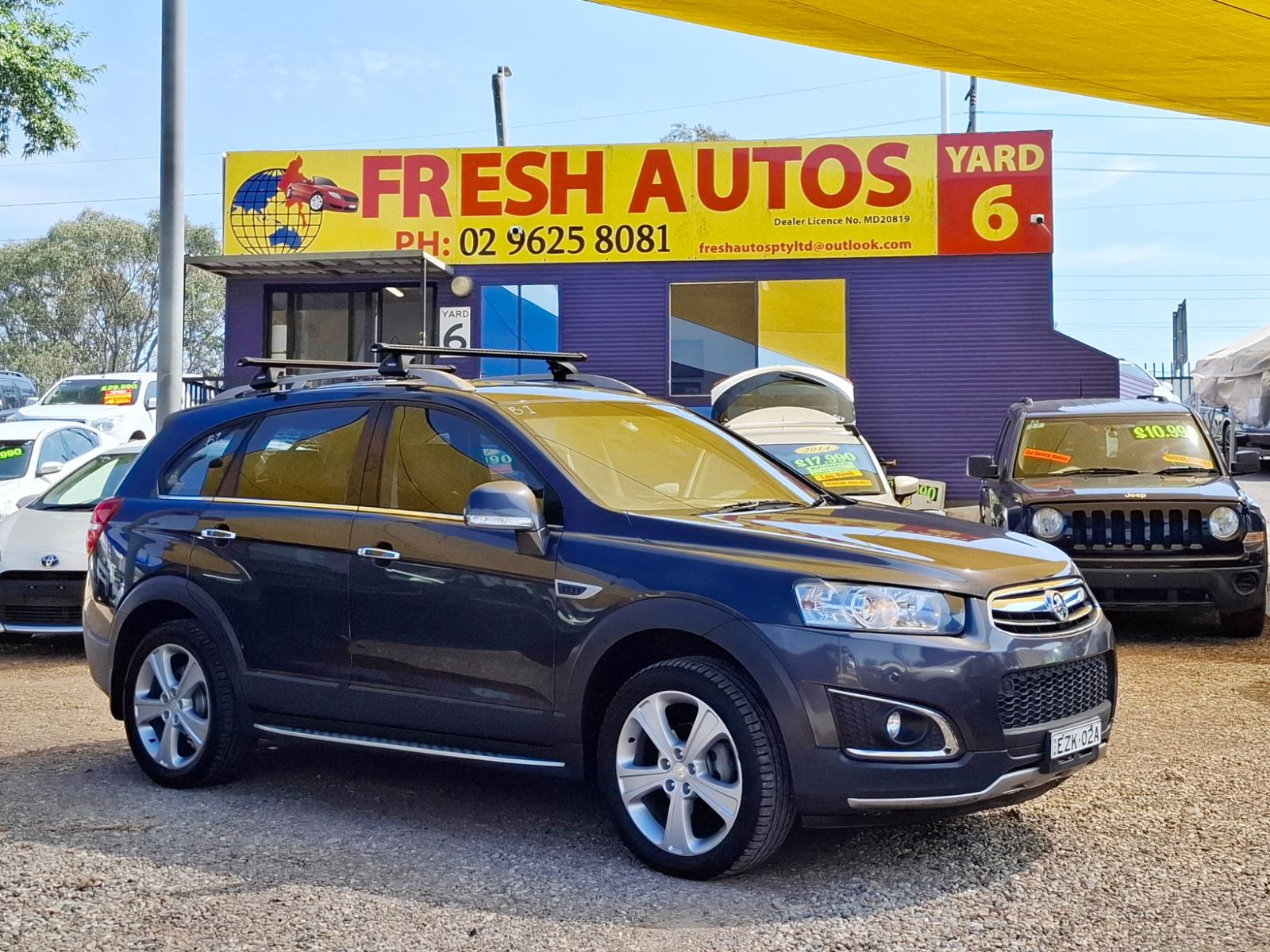 2014 HOLDEN CAPTIVA CG 7 SPORTS AUTOMATIC WAGON