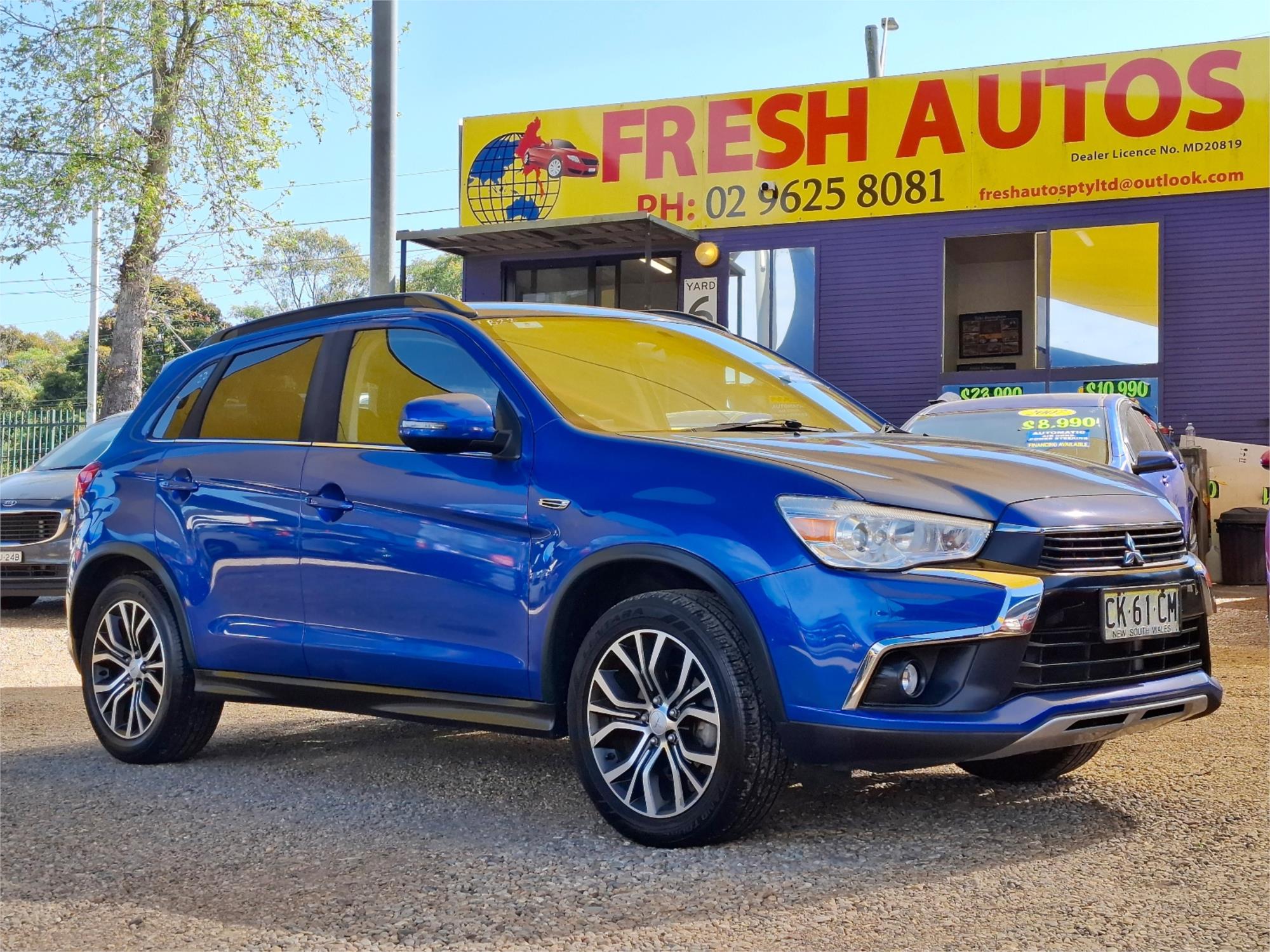 2016 MITSUBISHI ASX XC MY17 LS (2WD) CONTINUOUS VARIABLE 4D WAGON