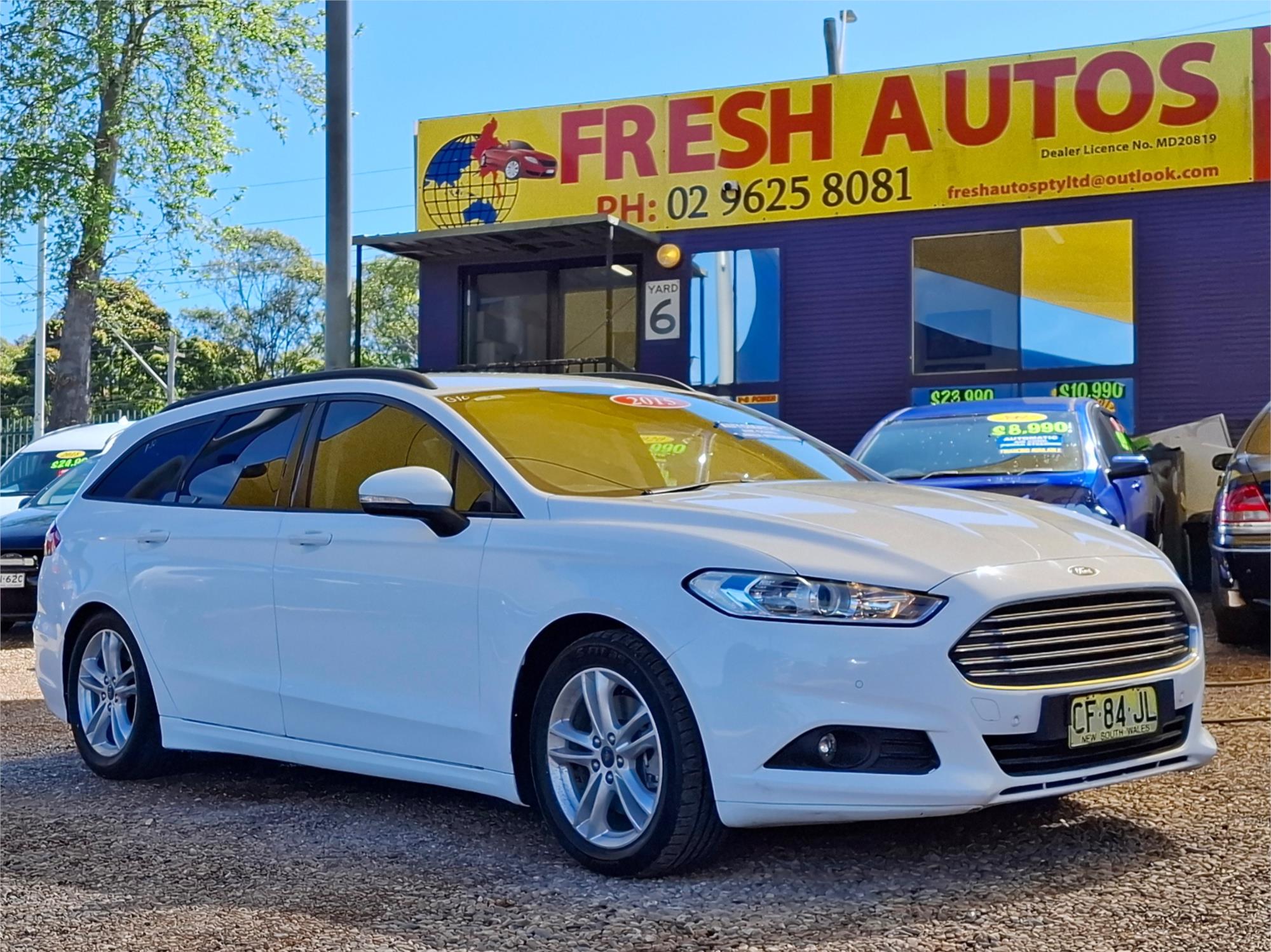 2015 FORD MONDEO MD AMBIENTE 6 SP AUTOMATIC 4D WAGON