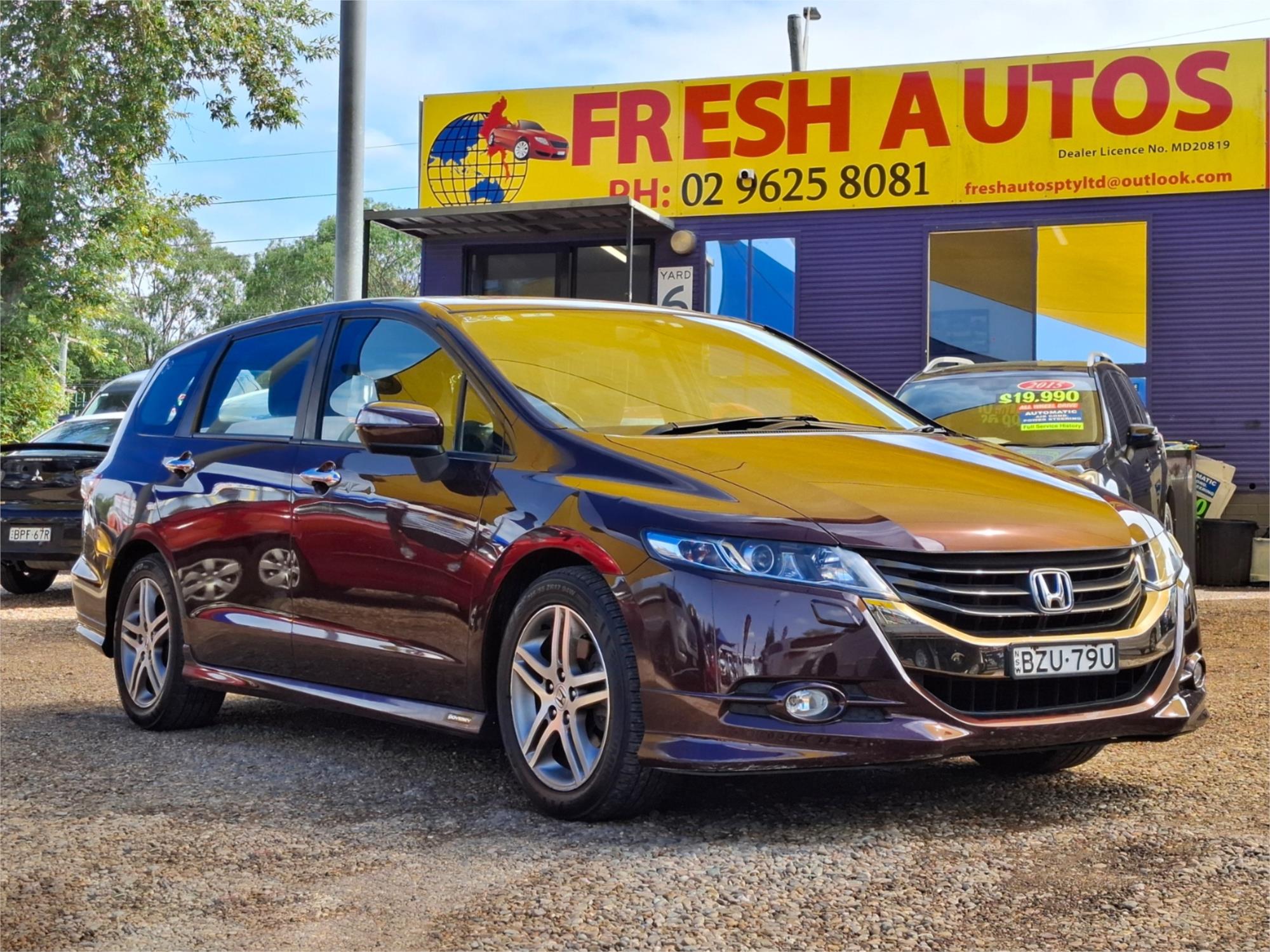 2011 HONDA ODYSSEY RB MY11 LUXURY 5 SP AUTOMATIC 4D WAGON