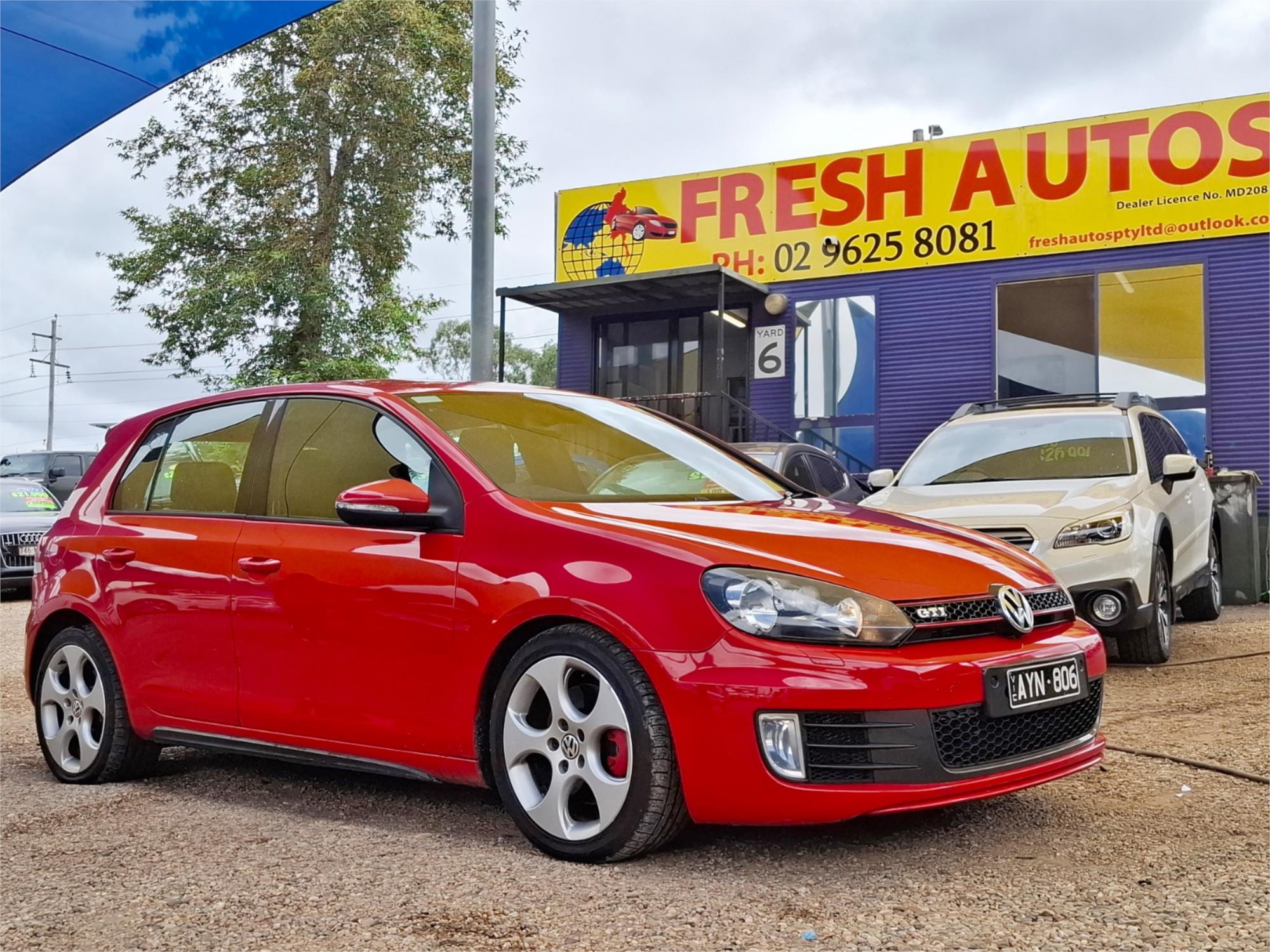2012 VOLKSWAGEN GOLF 1K MY12 GTI 6 SP AUTO DIRECT SHIFT 5D HATCHBACK