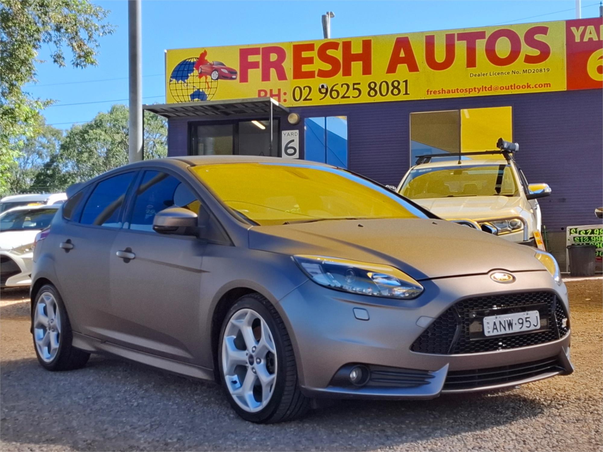 2014 FORD FOCUS LW MK2 ST 6 SP MANUAL 5D HATCHBACK
