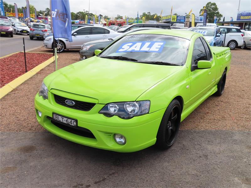 2006 FORD FALCON BF XR6 SPORTS AUTOMATIC UTILITY